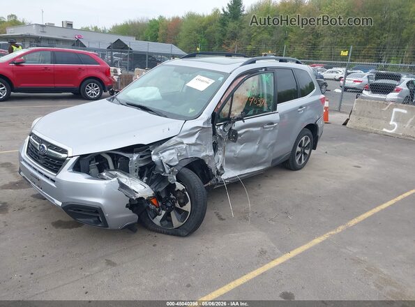JF2SJAJC1HH502891 2017 SUBARU FORESTER 2.5 Silver წინა მარცხენა ხედი სამი მეოთხედიდან