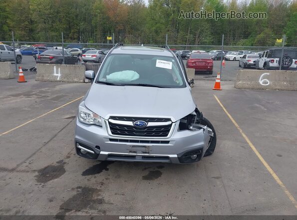 JF2SJAJC1HH502891 2017 SUBARU FORESTER 2.5 Silver ხელსაწყოთა პანელის ხედი