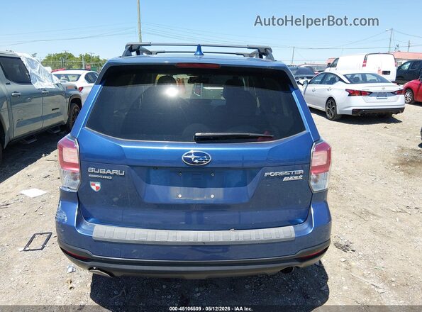 JF2SJAJC2HH485261 2017 SUBARU FORESTER 2.5 Blue 