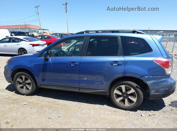 JF2SJAJC2HH485261 2017 SUBARU FORESTER 2.5 Blue Панорамний вид салону 360°
