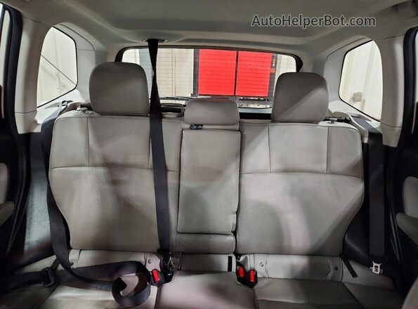 JF2SJAJC2JH414406 2018 SUBARU FORESTER 2.5 White უკანა სავარძლების ხედი