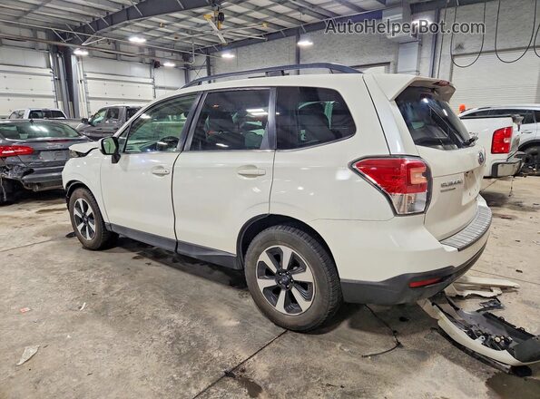 JF2SJAJC2JH414406 2018 SUBARU FORESTER 2.5 White უკანა მარცხენა
