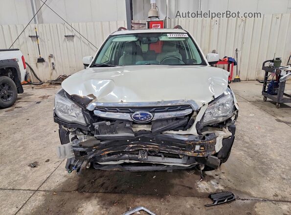 JF2SJAJC2JH414406 2018 SUBARU FORESTER 2.5 White წინა ხედი