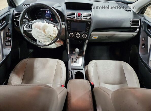 JF2SJAJC2JH414406 2018 SUBARU FORESTER 2.5 White წინა პანელის ხედი