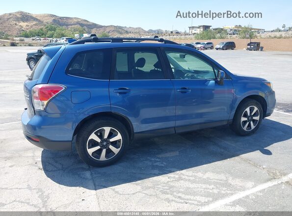 JF2SJAJC3HH801816 2017 SUBARU FORESTER 2.5 Blue Widok wnętrza z tyłu