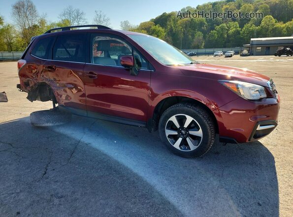 JF2SJAJC4HH546951 2017 SUBARU FORESTER Red 