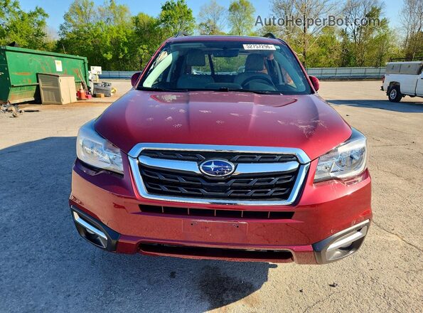 JF2SJAJC4HH546951 2017 SUBARU FORESTER Red 