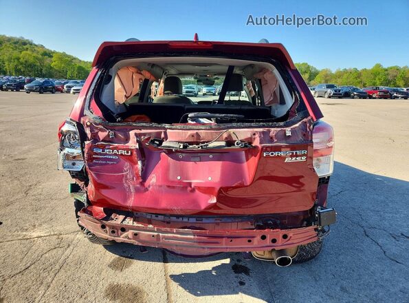 JF2SJAJC4HH546951 2017 SUBARU FORESTER Red 