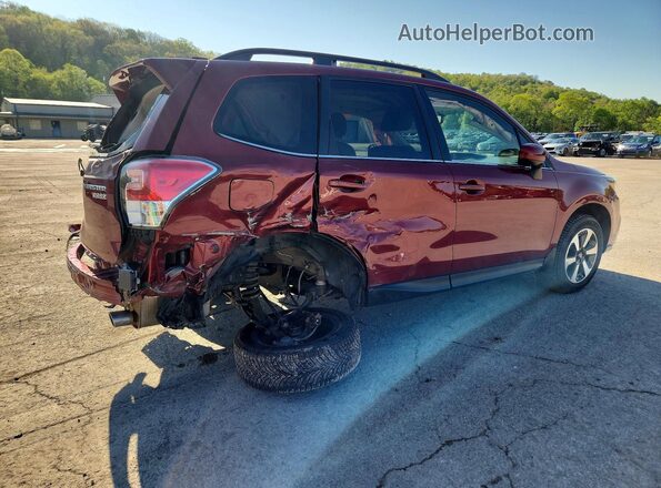 JF2SJAJC4HH546951 2017 SUBARU FORESTER Red 