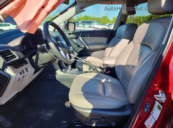 JF2SJAJC4HH546951 2017 SUBARU FORESTER Red 