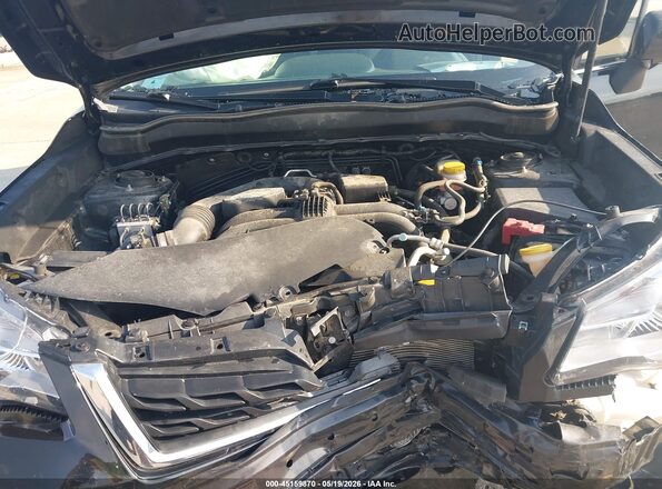 JF2SJAJC5JH494008 2018 SUBARU FORESTER Black უკანა ხედი