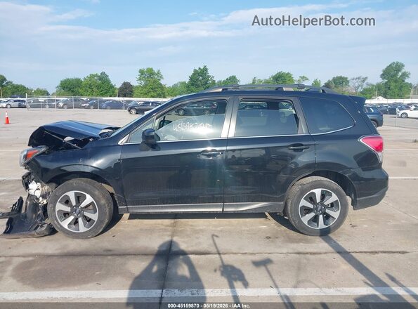 JF2SJAJC5JH494008 2018 SUBARU FORESTER Black სალონის 360-გრადუსიანი ხედი