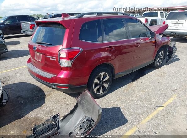 JF2SJAJC8HH400648 2017 SUBARU FORESTER Red 