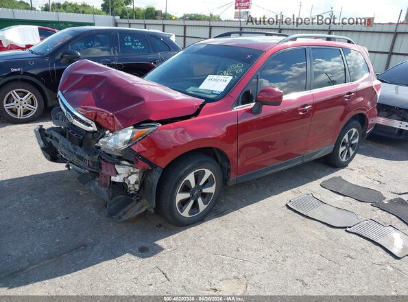 JF2SJAJC8HH400648 2017 SUBARU FORESTER Red 