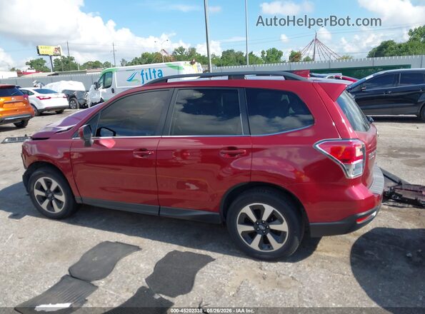 JF2SJAJC8HH400648 2017 SUBARU FORESTER Red 