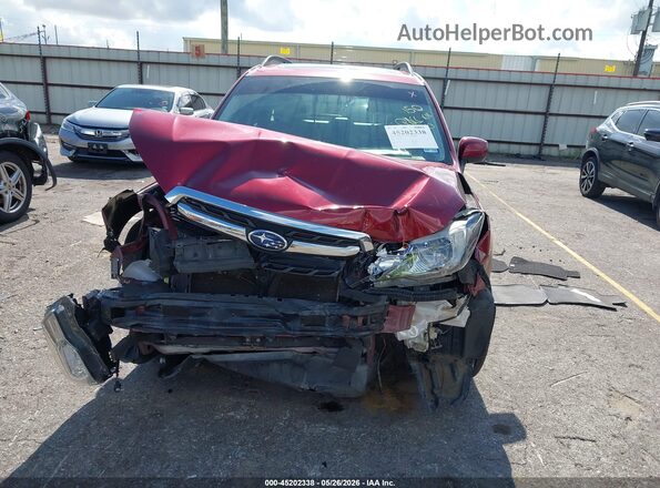 JF2SJAJC8HH400648 2017 SUBARU FORESTER Red 