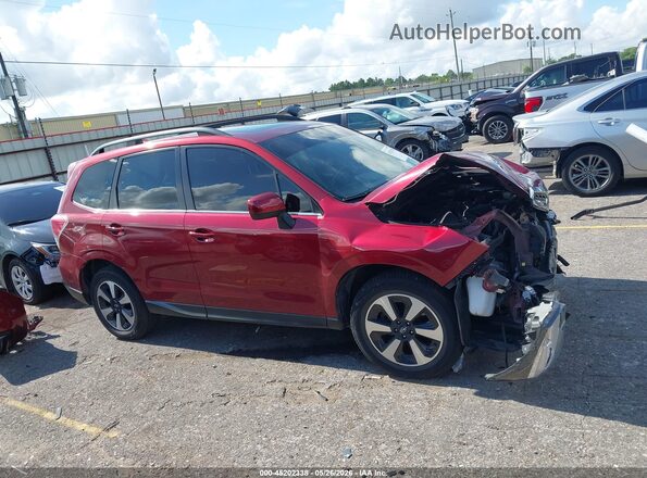 JF2SJAJC8HH400648 2017 SUBARU FORESTER Red 