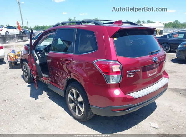 JF2SJAJC8JH477865 2018 SUBARU FORESTER Red Հետևի ձախ