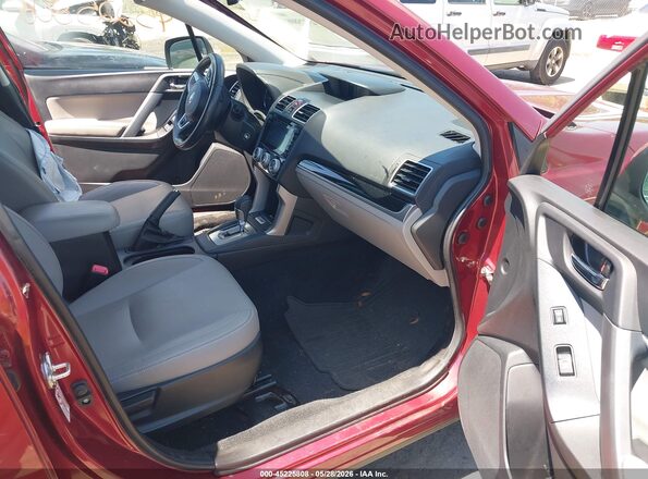 JF2SJAJC8JH477865 2018 SUBARU FORESTER Red Սալոնի դիմացի տեսք