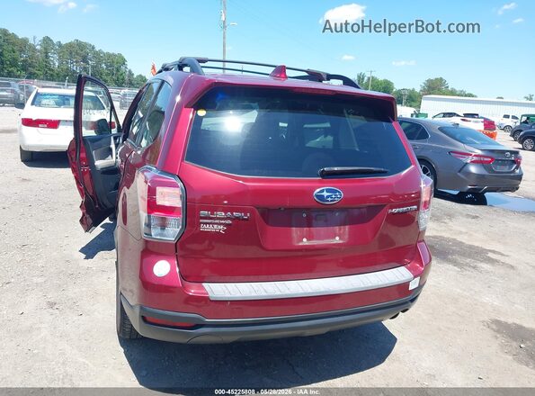 JF2SJAJC8JH477865 2018 SUBARU FORESTER Red 