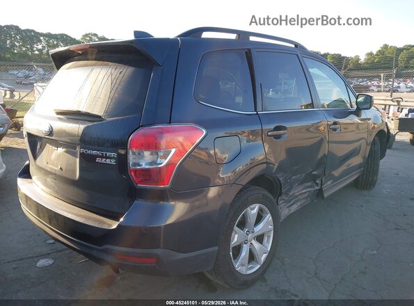 JF2SJAKC0GH455401 2016 SUBARU FORESTER Серый Задняя правая четверть