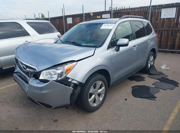 JF2SJARC0GH400209 2016 SUBARU FORESTER Gray Przód lewy