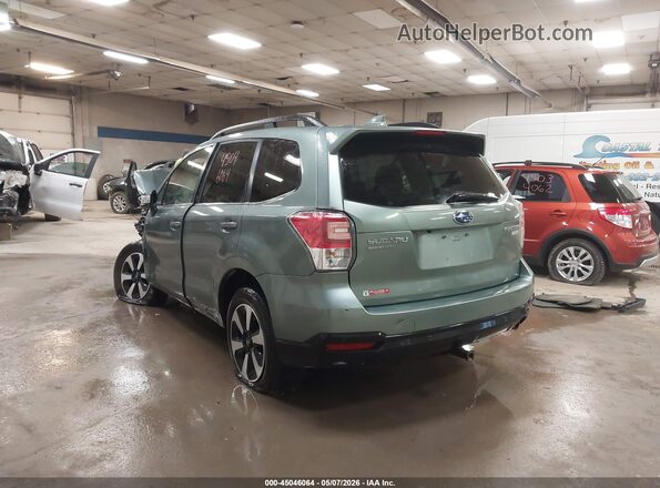 JF2SJARC1HH542943 2017 SUBARU FORESTER 2.5 Green Rear left