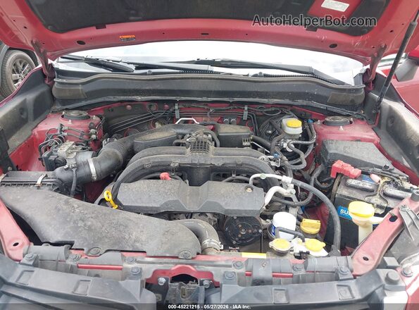 JF2SJARC2JH412935 2018 SUBARU FORESTER Burgundy Vista trasera