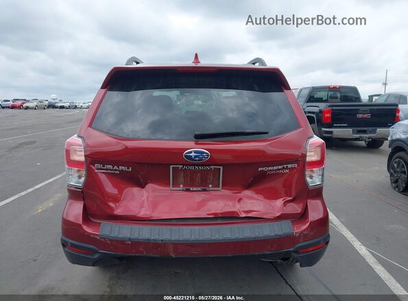 JF2SJARC2JH412935 2018 SUBARU FORESTER Burgundy 