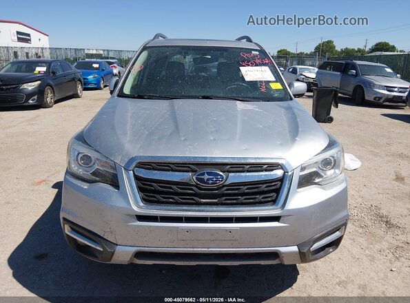 JF2SJARC3JH476028 2018 SUBARU FORESTER 2.5 Silver Vista del cuadro de instrumentos