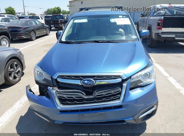JF2SJARC4HH472757 2017 SUBARU FORESTER 2.5 Blue ხელსაწყოთა პანელის ხედი