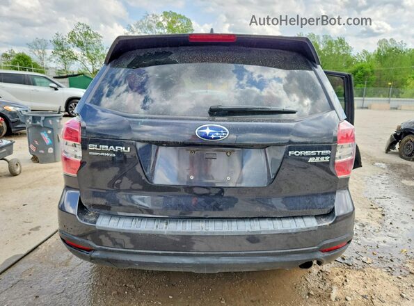 JF2SJARC5GH567536 2016 SUBARU FORESTER Black უკანა ხედი