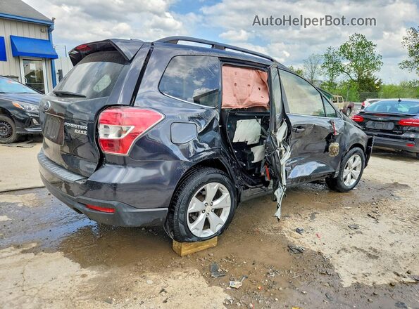 JF2SJARC5GH567536 2016 SUBARU FORESTER Black უკანა მარჯვენა