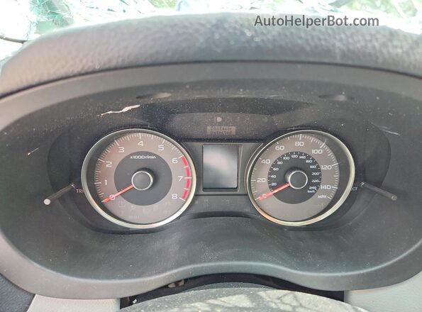JF2SJARC5GH567536 2016 SUBARU FORESTER Black ხელსაწყოთა პანელის ხედი