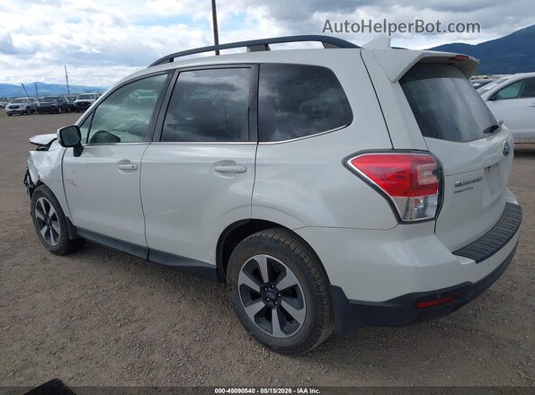 JF2SJARC9JH454423 2018 SUBARU FORESTER Белый Задняя левая четверть