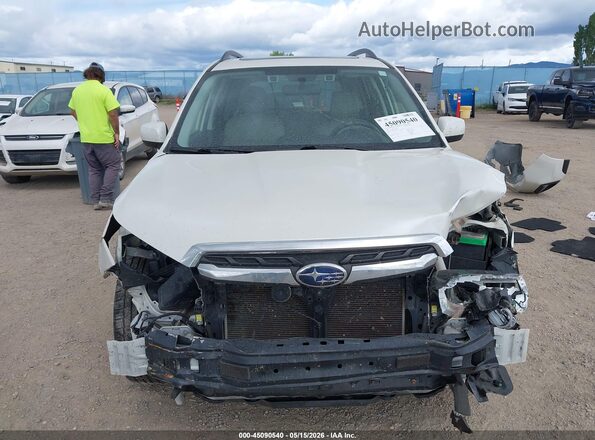 JF2SJARC9JH454423 2018 SUBARU FORESTER Белый Вид задней части салона