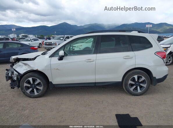 JF2SJARC9JH454423 2018 SUBARU FORESTER Белый 