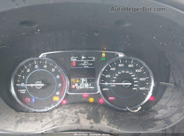 JF2SJATC1HH407860 2017 SUBARU FORESTER Red უკანა სავარძლების ხედი