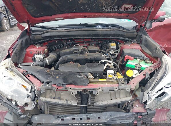 JF2SJATC1HH407860 2017 SUBARU FORESTER Red უკანა ხედი