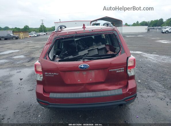 JF2SJATC1HH407860 2017 SUBARU FORESTER Red 