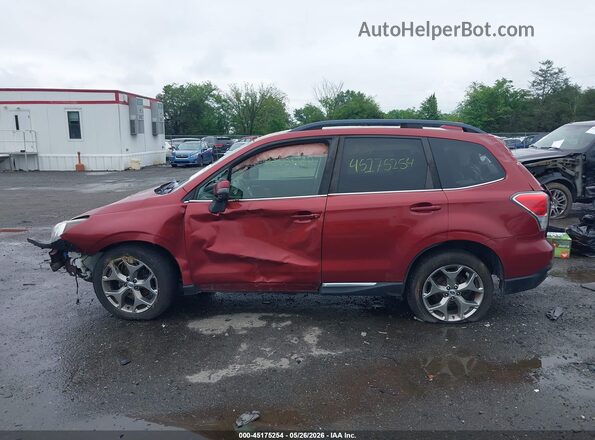 JF2SJATC1HH407860 2017 SUBARU FORESTER Red 