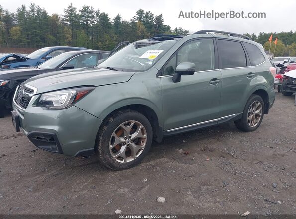 JF2SJATC5HH417386 2017 SUBARU FORESTER Green Передня ліва чверть