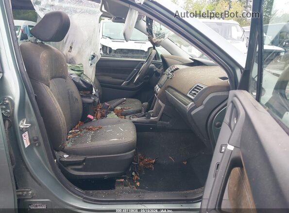 JF2SJATC5HH417386 2017 SUBARU FORESTER Green Вид салону спереду