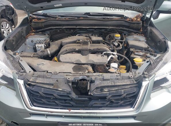 JF2SJATC5HH417386 2017 SUBARU FORESTER Green Вид ззаду