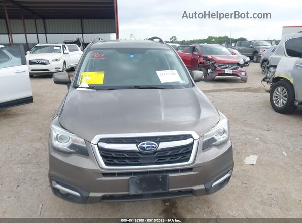 JF2SJATCXHH541766 2017 SUBARU FORESTER Brown Вид щитка приладів