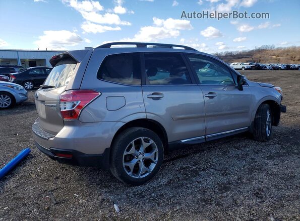JF2SJAVC0GH458567 2016 SUBARU FORESTER Tan Rear right