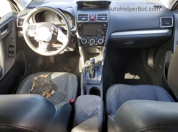 JF2SJAVC0GH458567 2016 SUBARU FORESTER Tan Dashboard view