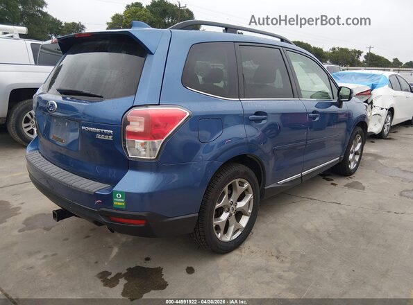 JF2SJAWC0HH482335 2017 SUBARU FORESTER 2.5I TO Blue Задня права чверть