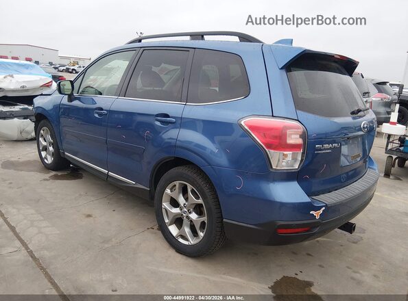JF2SJAWC0HH482335 2017 SUBARU FORESTER 2.5I TO Blue Задня ліва чверть
