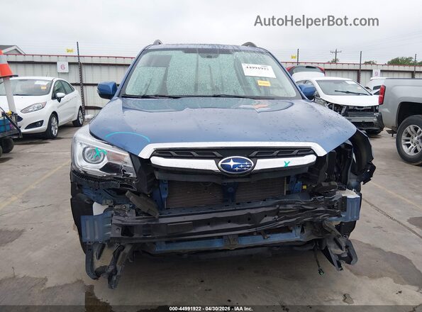 JF2SJAWC0HH482335 2017 SUBARU FORESTER 2.5I TO Blue Вид спереду